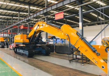 Excavator factory