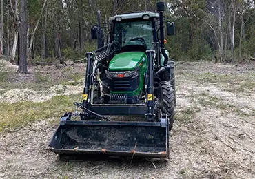 tractor-backhoe