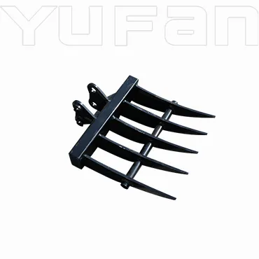 excavator-rake