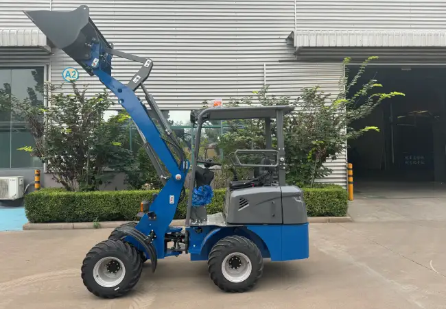 articulating loader small