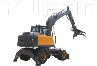 10 Ton Wheeled Excavator