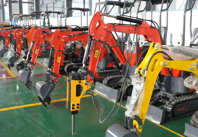 Mini Excavators factory