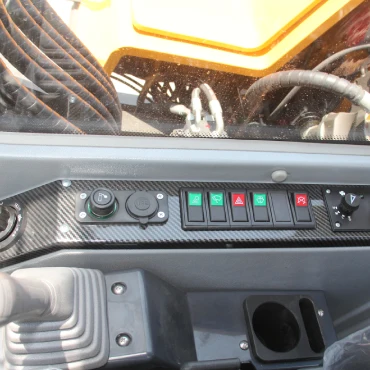 wheel excavator control