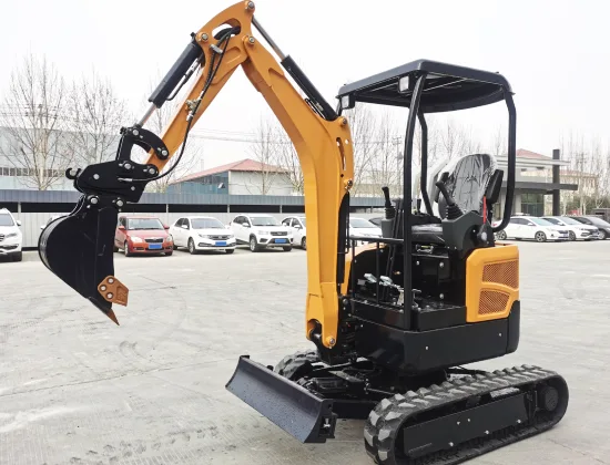 Safe and Comfortable Compact Excavator