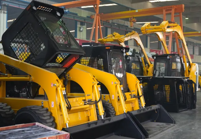 Skid steer loader factory