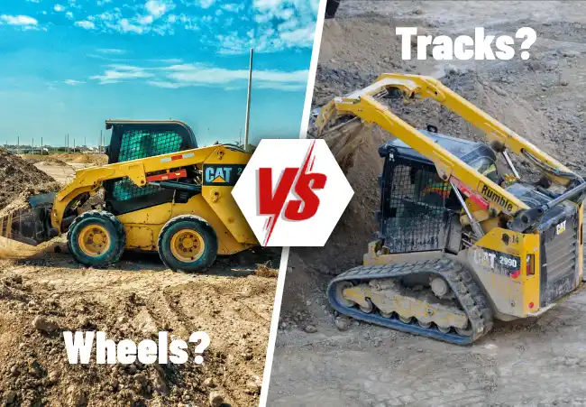 Track vs Wheel Skid Steer