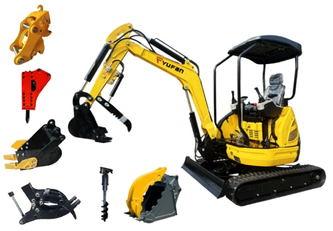 YFT20 Excavator attachments