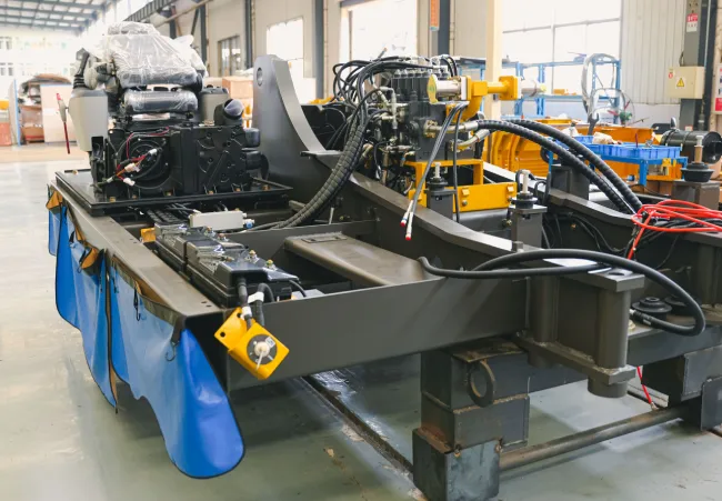 Yufan excavator production process